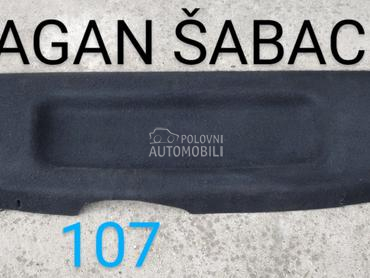 roletna, polica daska za Peugeot 206, 208, 308 ... od 1996. do 2012. god.