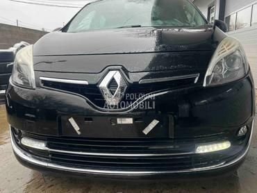 Branik prednji crni TEGNE za Renault Grand Scenic, Scenic od 2013. do 2016. god.