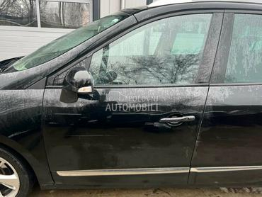 Vrata prednja leva crna TEGNE za Renault Grand Scenic, Scenic od 2009. do 2016. god.