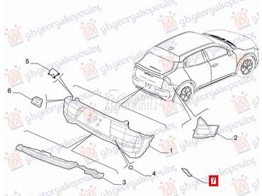 KATADIOPTER U ZADNJEM BRANI... za Alfa Romeo Ostalo od 2024. do 2026. god.