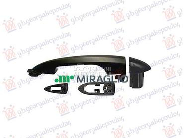 KVAKA VRATA SPOLJASNJA CRNA... za Alfa Romeo MiTo od 2008. do 2026. god.