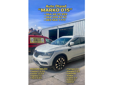 GLAVCINA KLESTA AMORTIZER za Renault Captur, Austral, Clio ... od 2000. do 2024. god.