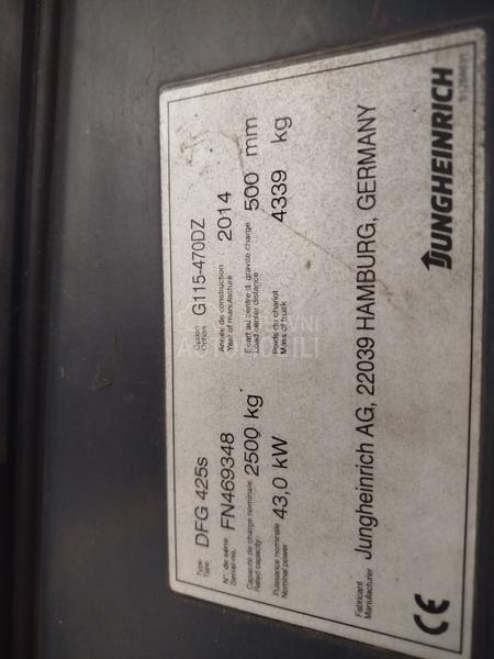 Jungheinrich DFG425