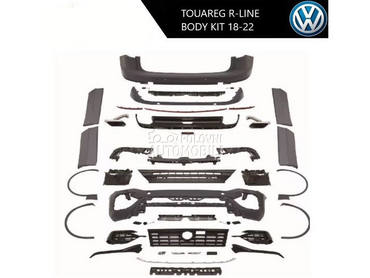 body kit r-line za Volkswagen Touareg od 2018. do 2022. god.