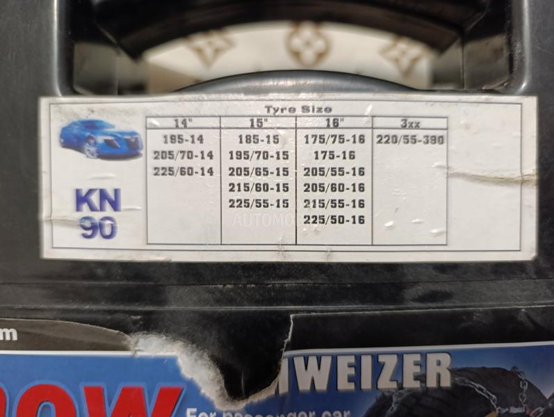 Lanci za sneg i led KN90