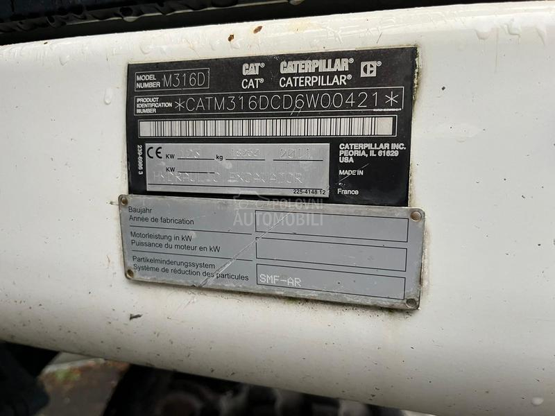 CAT M316D