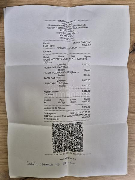 Apollo Commander 125