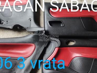 Tapacir vrata za Peugeot 207 od 1996. do 2012. god.