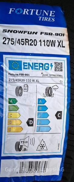 Fortuna 275/45 R20 Zimska