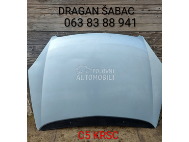 Hauba svetlo plava boja KRSC za Citroen C5 od 2000. do 2004. god.