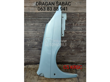 Krilo desno, svetlo plavo KRSC za Citroen C5 od 2000. do 2007. god.