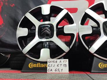Aluminijumske felne  17" 4 x 108
