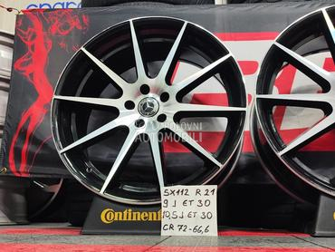 Aluminijumske felne uze sire 21" 5 x 112