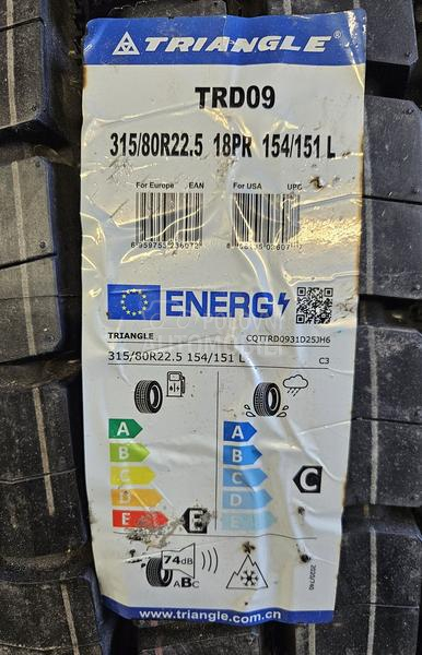 Triangle 315/80 R22.5 Sve sezone