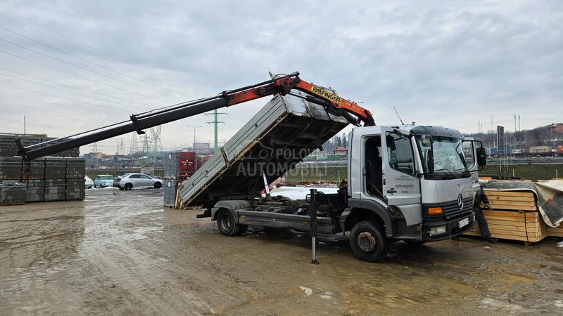 Mercedes Benz ATEGO 918 KIPER KRAN