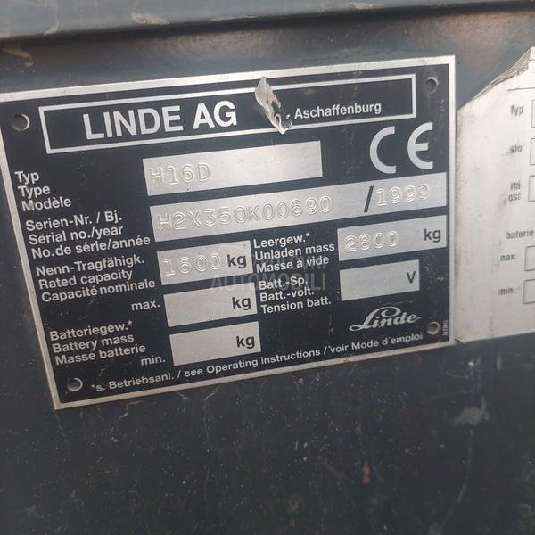 Linde H16D