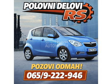 Hladnjak i posuda za Opel Agila od 2007. do 2014. god.