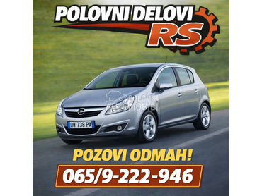 Brisači za Opel Corsa D od 2006. do 2014. god.