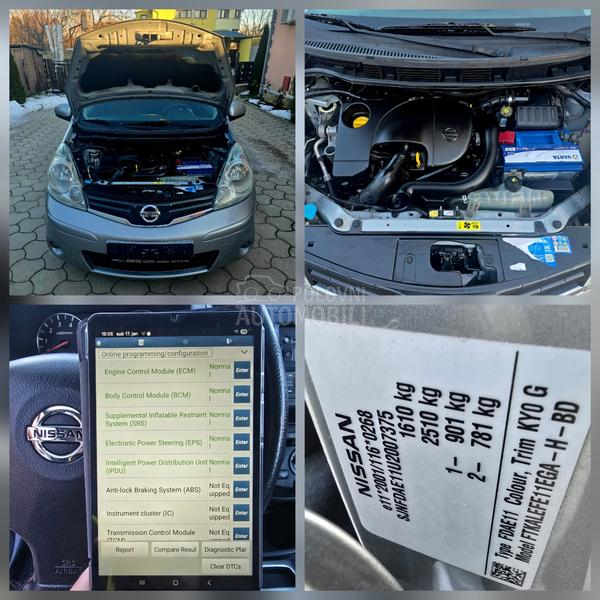 Nissan Note 1.5Dci TEKNA