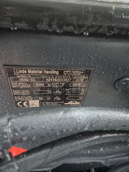 Linde H 50 Pozicioner