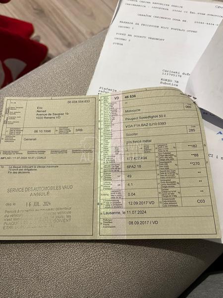 Peugeot speedfight 4