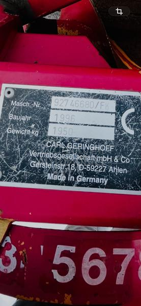 Geringhoff rota disc