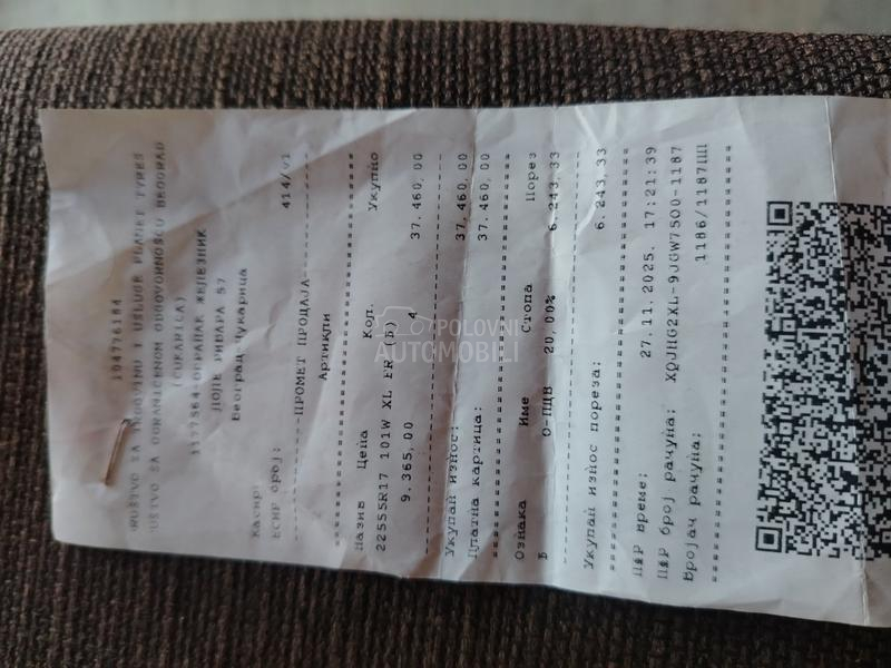 Taurus 225/55 R17 Sve sezone