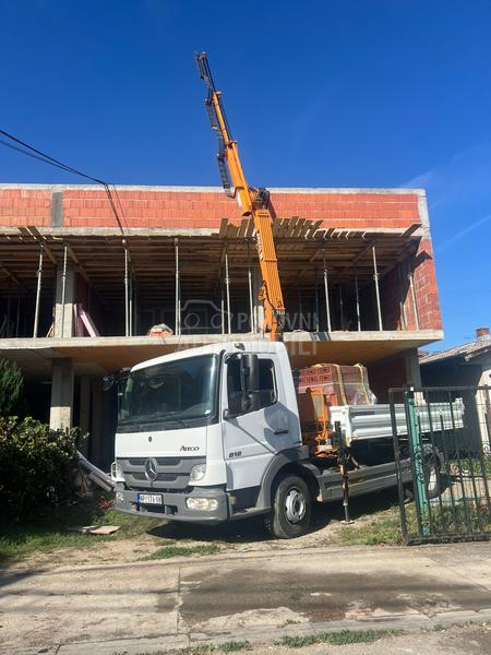 Mercedes Benz atego818 kiper kran