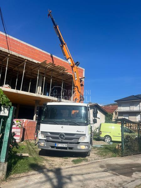 Mercedes Benz atego818 kiper kran