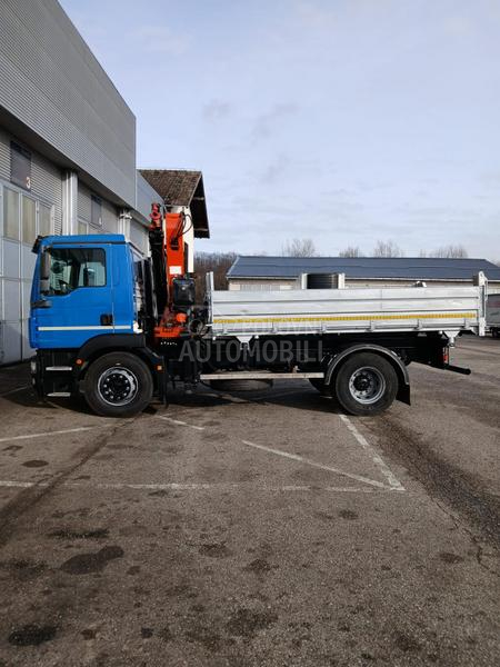 MAN Tgm 18.250 kiper/ kran