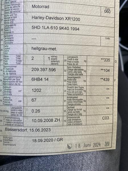 Harley Davidson XR 1200