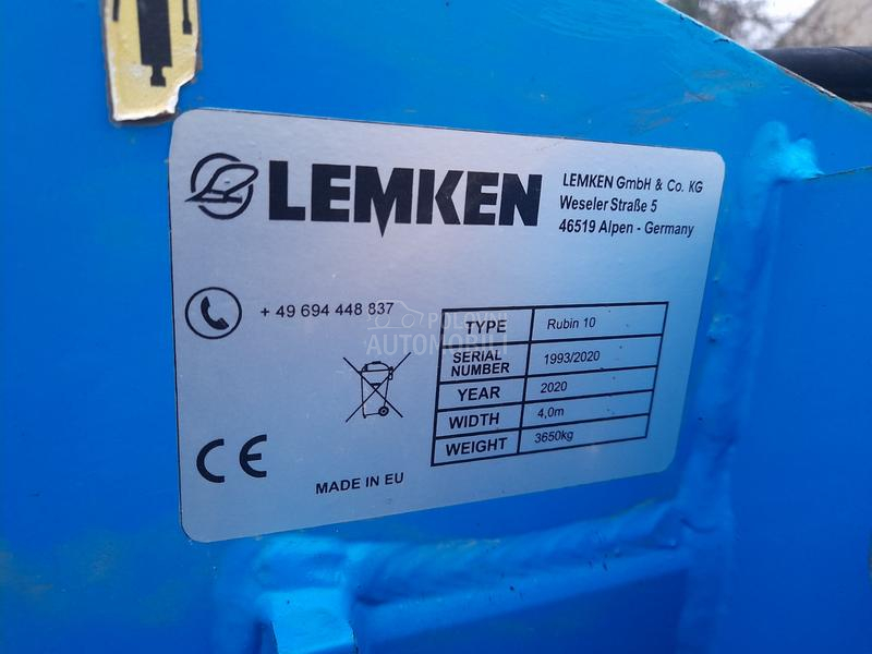 Lemken Rubin 10