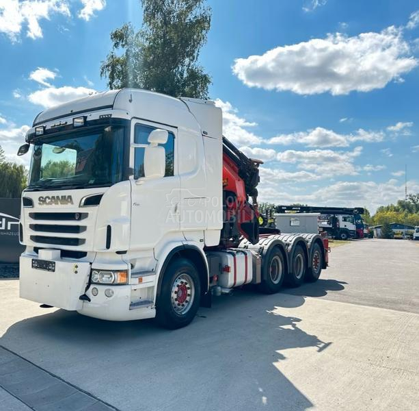 Scania R730/Tegljač,Kran/LTK336
