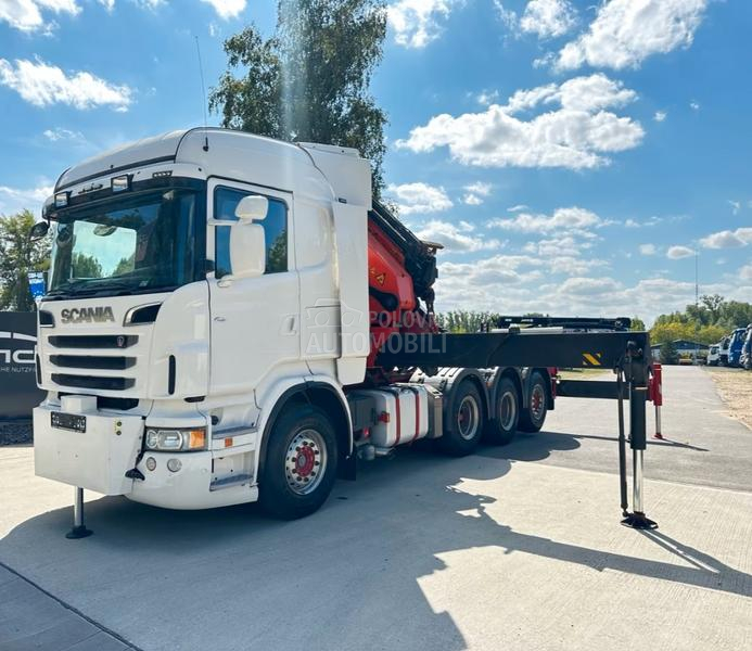 Scania R730/Tegljač,Kran/LTK336