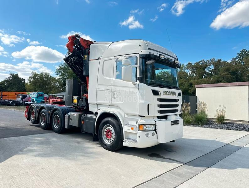 Scania R730/Tegljač,Kran/LTK336