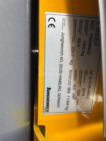Jungheinrich EFG 216