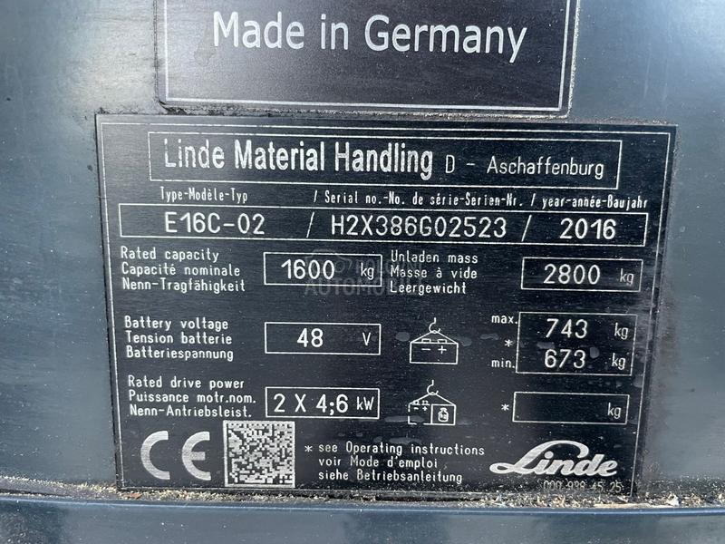 Linde E 16