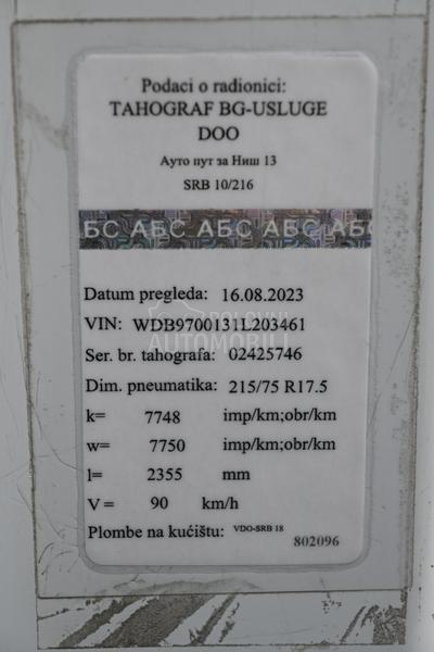 Mercedes Benz Atego 815