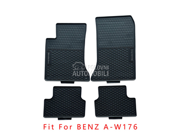 Patosnice PVC Gumene za Mercedes Benz A 180 od 2012. do 2018. god.