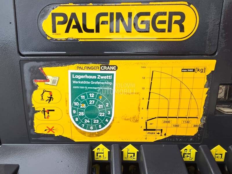 MAN TGM 15.250 Kipa Kran