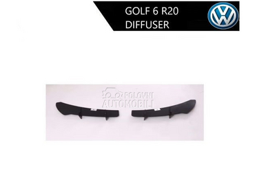 zadnji difuzor R20 za Volkswagen Golf 6