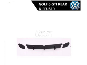 GTI zadnji difuzor za Volkswagen Golf 6