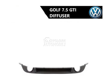 Golf 7.5 GTI zadnji difuzor za Volkswagen Ostalo