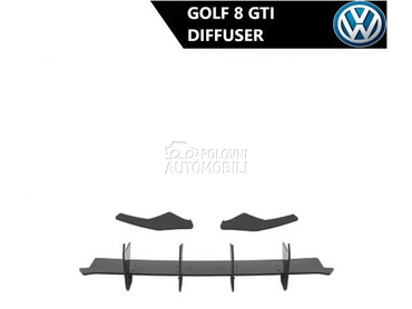 GTI zadnji difuzor za Volkswagen Golf 8