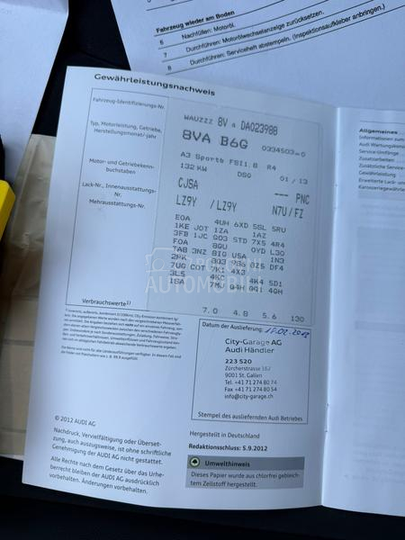 Audi A3 3xS-Line S3 Optic CH