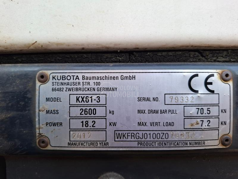 Kubota KX 61