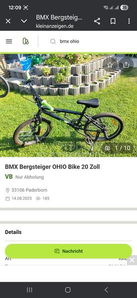 BERGSTEIGER ohio BMX