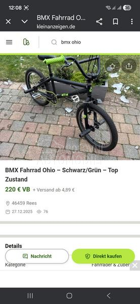 BERGSTEIGER ohio BMX