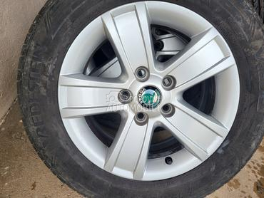 Aluminijumske felne orginal Skoda 15" 5 x 112