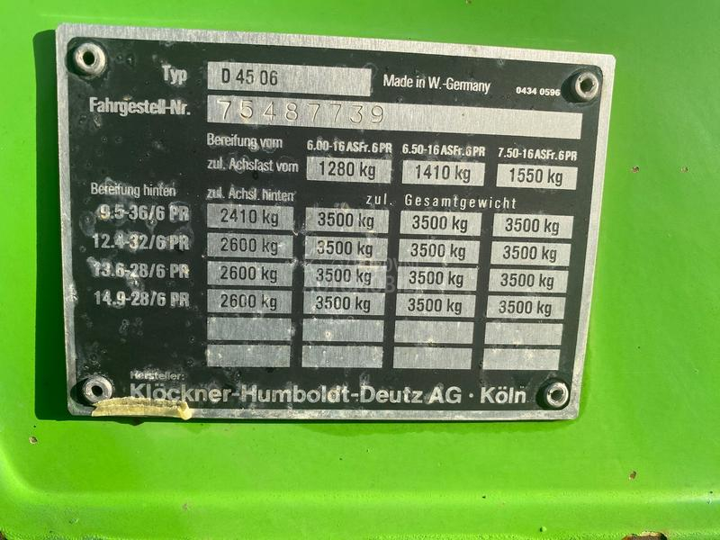 Deutz Fahr 4507